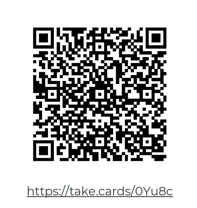 Scannez pour rejoindre le programme : compatible Apple Wallet & Google Wallet